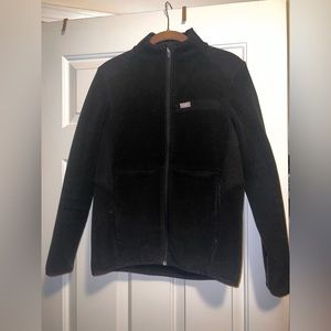 Figs on shift fleece jacket